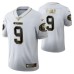 San Francisco 49ers Robbie Gould 100th Season Jersey White Vapor Limited Golden Edition