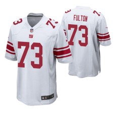 New York Giants Zach Fulton #73 White Game Jersey