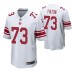 New York Giants Zach Fulton #73 White Game Jersey