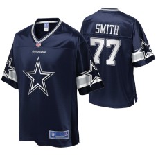 Men Dallas Cowboys Tyron Smith Team Icon Navy Jersey