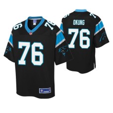 Carolina Panthers Russell Okung Black Pro Line Jersey Men