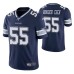 Men Dallas Cowboys Leighton Vander Esch Navy 100th Season Limited Jersey