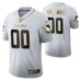 Miami Dolphins Custom 100th Season Jersey White Vapor Limited Golden Edition