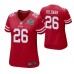 Tevin Coleman San Francisco 49ers Super Bowl LIV Women Scarlet Game Jersey