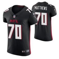 Men Atlanta Falcons Jake Matthews Vapor Elite Black Jersey