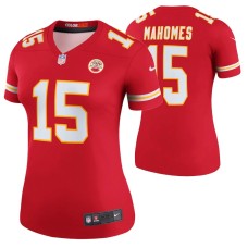 Women Patrick Mahomes #15 Kansas City Chiefs Red Legend Jersey