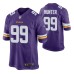 Men Minnesota Vikings #99 Danielle Hunter Purple Nike Game Jersey