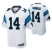 Carolina Panthers Sam Darnold #14 White Game Jersey