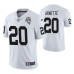 Las Vegas Raiders #20 Damon Arnette Inaugural Season White Vapor Limited Jersey