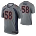 Men Von Miller Denver Broncos Jersey Gray Inverted Legend Edition