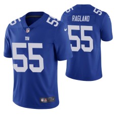 Reggie Ragland #55 Vapor Limited Blue New York Giants Jersey