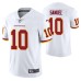 #10 Curtis Samuel Vapor Limited White Washington Football Team Jersey