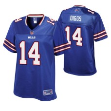 Buffalo Bills Stefon Diggs Royal Pro Line Player Jersey Women