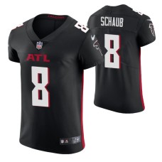 Men Atlanta Falcons Matt Schaub Vapor Elite Black Jersey