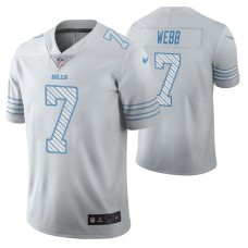 Buffalo Bills Davis Webb Men White City Edition Vapor Limited Jersey