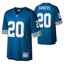 Men Detroit Lions #20 Barry Sanders Legacy Replica Blue Jersey