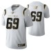 Men Los Angeles Chargers Sam Tevi Golden Limited White Jersey