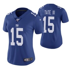 New York Giants Golden Tate Royal NFL 100 Vapor Limited Women Jersey