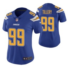 Los Angeles Chargers Jerry Tillery Royal Color Rush Limited Jersey