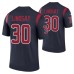 Men No. 30 Phillip Lindsay Houston Texans Navy Color Rush Legend Jersey