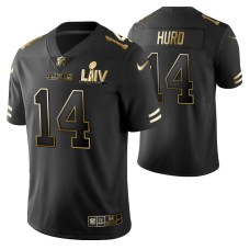 Jalen Hurd San Francisco 49ers Super Bowl LIV Black Vapor Limited Golden Edition Jersey