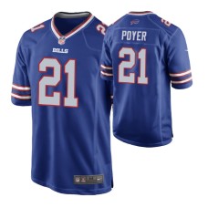 Men Buffalo Bills #21 Jordan Poyer Royal Nike Game Jersey