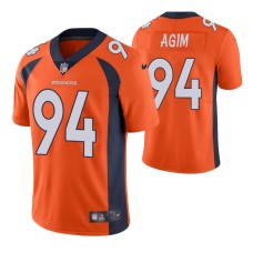 Cowboys McTelvin Agim 2020 NFL Draft Orange Jersey Vapor Limited