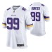 Men Minnesota Vikings #99 Danielle Hunter White Nike Game Jersey