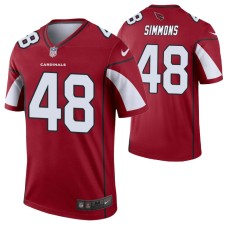 Men Isaiah Simmons #48 Arizona Cardinals Cardinal Legend Jersey