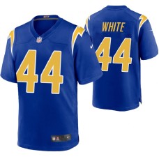 Men Los Angeles Chargers Kyzir White #44 Game Royal Alternate Jersey