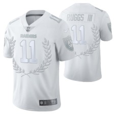 Las Vegas Raiders #11 Henry Ruggs III Vapor Limited White Platinum Jersey