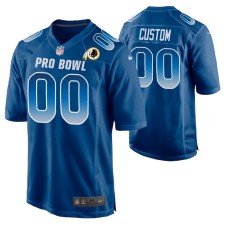 Men NFC Washington Redskins Custom 2019 Pro Bowl Nike Game Jersey Royal