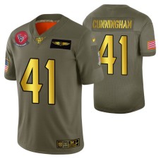 NFL 100th Season Houston Texans Zach Cunningham Men 2019 Salute to Service Jersey