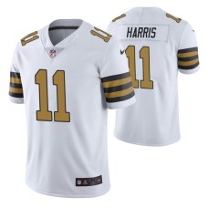 New Orleans Saints Deonte Harris Color Rush Limited White Jersey