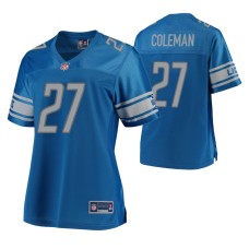 Detroit Lions Justin Coleman Blue Pro Line Player Jersey