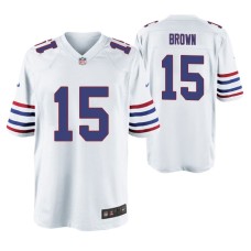 John Brown Buffalo Bills Alternate Game Jersey White