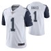 Men Dallas Cowboys Ben DiNucci 2020 NFL Draft White Vapor Color Rush Limited Jersey