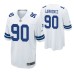 Men Dallas Cowboys #90 DeMarcus Lawrence White Nike Game Jersey