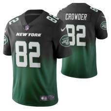 New York Jets Jamison Crowder Men Green Color Crash Gradient Jersey