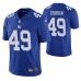 New York Giants Carter Coughlin Vapor Untouchable Limited Blue Jersey