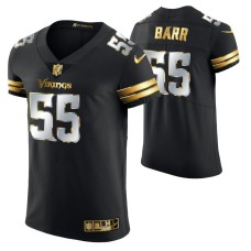 Minnesota Vikings Anthony Barr #55 Golden Edition Black Vapor Elite Jersey