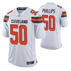 Browns Jacob Phillips 2020 NFL Draft White Jersey Vapor Limited