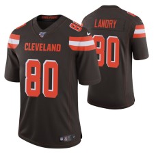 Cleveland Browns Jarvis Landry Brown 100th Season Vapor Limited Jersey