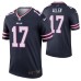 Men Josh Allen Buffalo Bills Jersey Navy Inverted Legend Edition