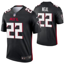 Men Keanu Neal #22 Atlanta Falcons Black Legend Jersey