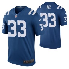 Roosevelt Nix Indianapolis Colts Royal Color Rush Legend Jersey