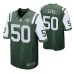 Men New York Jets #50 Frankie Luvu Green Nike Game Jersey