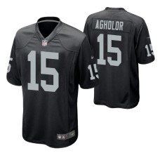 Las Vegas Raiders Nelson Agholor Game #15 Black Jersey