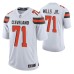 Browns Jedrick Wills Jr. 2020 NFL Draft White Jersey Vapor Limited