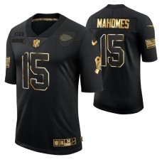 Golden Limited Black #15 Patrick Mahomes Kansas City Chiefs Jersey